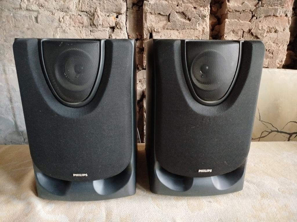Vintage Philips bassreflex boxen, Ophalen of Verzenden, Philips