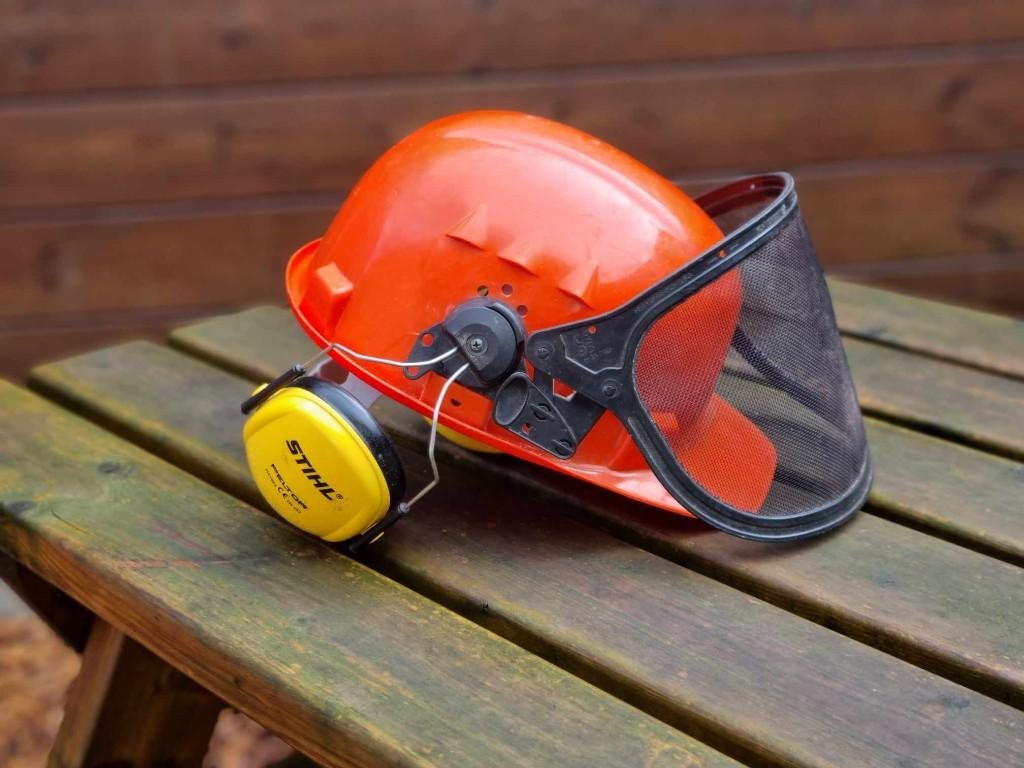 veiligheidshelm stilh, Tuin en Terras, Werkkleding, Ophalen, Zo goed als nieuw