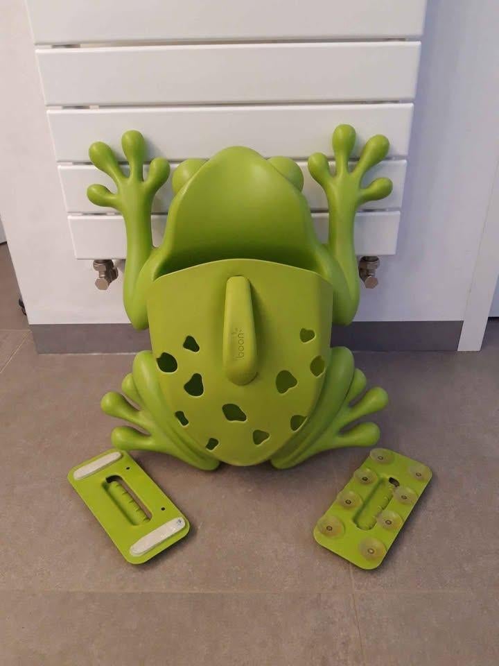 Boon Frog Pod speelgoed opberger, Ophalen
