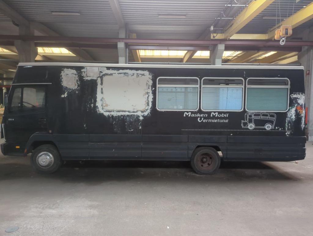 [pause] MERCEDES 814 - camion, Caravanes & Camping, Camping-cars, 8 mètres et plus, Boîte manuelle, Intégral, Mercedes-Benz