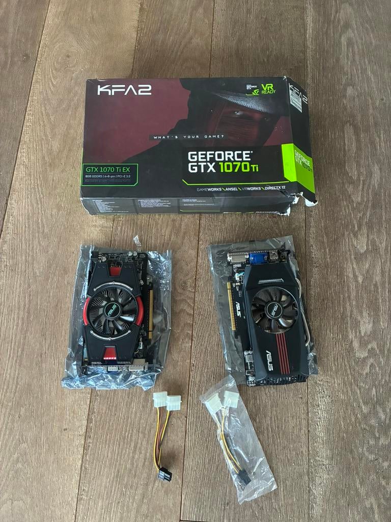 KFA2 GeForce GTX 1070 Ti EX grafische kaar, HDMI, Ophalen of Verzenden, Nvidia, GDDR5