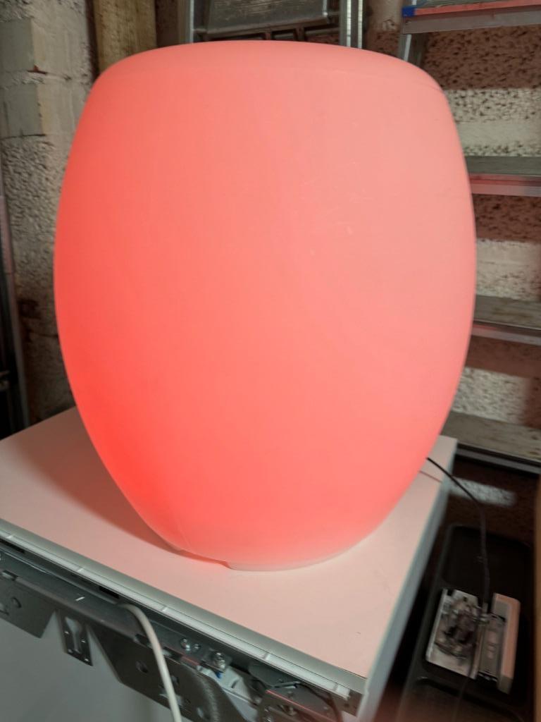 Lamp, Ophalen, Zo goed als nieuw, Kunststof