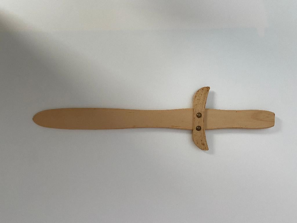 Houten zwaard, Ophalen of Verzenden, Zo goed als nieuw