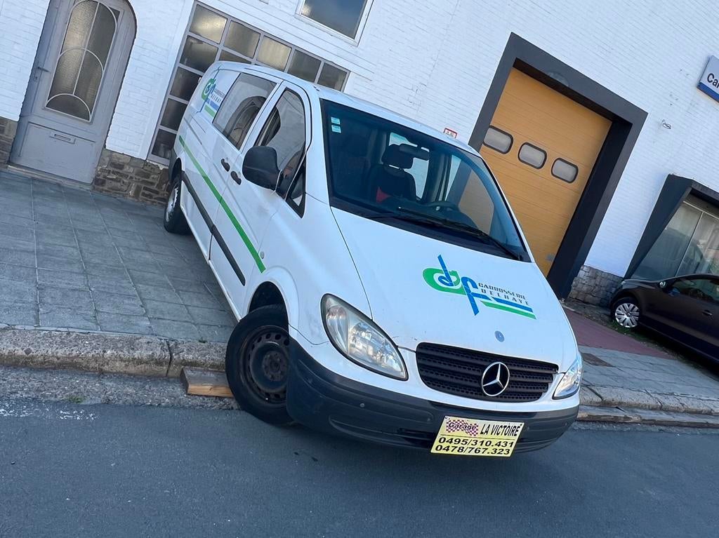 Mercedes Vito 2.2cdi 6 PLaces 110kw camionette 0032478767323, Achat, 110 kW, Entreprise, Carnet d'entretien