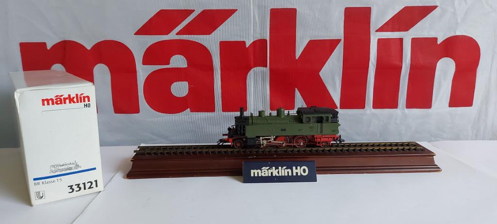 Marklin 33121 BR T1 Tenderlok, Wisselstroom, Locomotief, Ophalen of Verzenden, Zo goed als nieuw