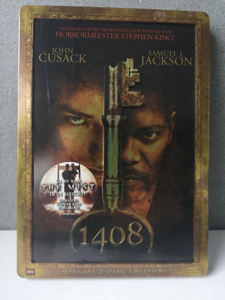 dvd 1408 in metalen box 2 dvd, Ophalen of Verzenden, Zo goed als nieuw