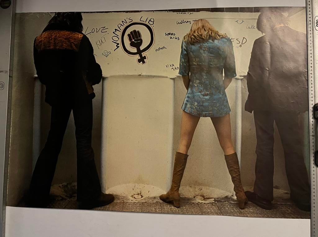 AFFICHE ANCIENNE 1970 WHY NOT DE BART VAN LEEUWEN, Enlèvement, Utilisé
