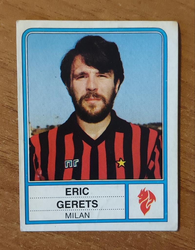 PANINI ERIC GERETS AC MILAN 1983-84, Verzamelen, Ophalen of Verzenden