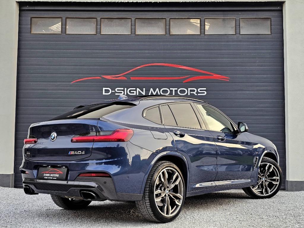 BMW X4 M40 dAS (326pk) M SPORT 2019 130.582km BTW !!, Auto's, BMW, Automaat, Blauw, Leder, https://public.car-pass.be/vhr/73067a7a-c065-4d23-a3ad-83e64aab4dbe