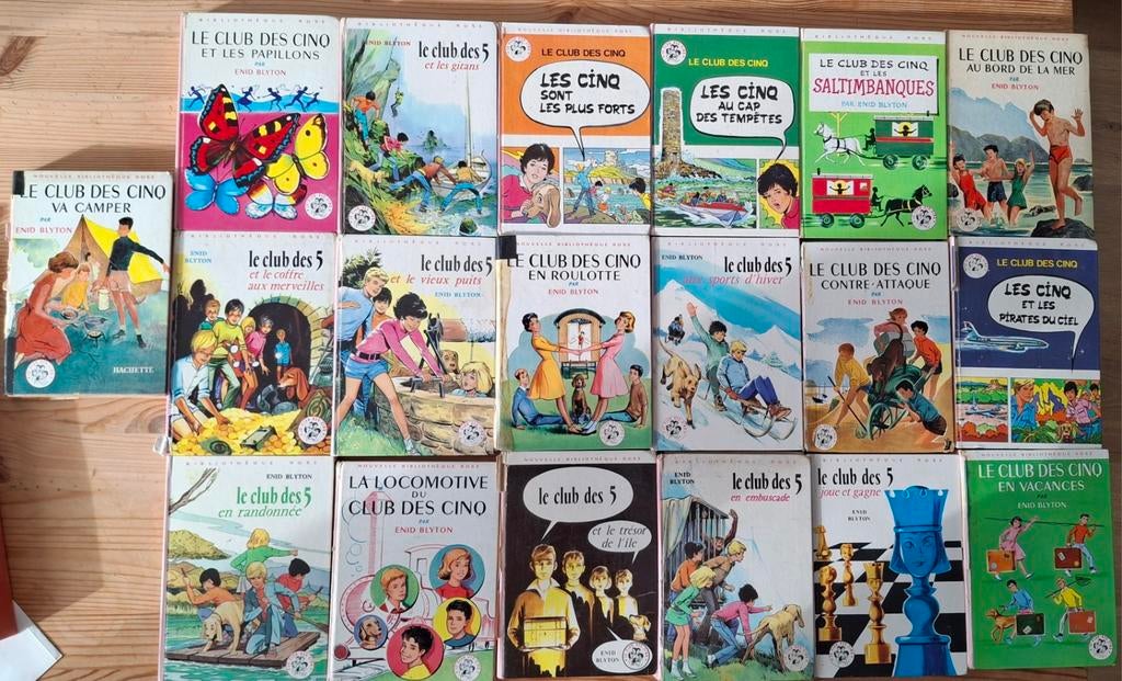 Le Club des cinq  Bibliothèque Rose divers livres, Livres, Enlèvement ou Envoi