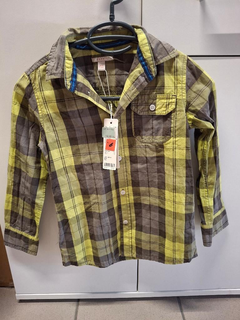 Nieuw hemd esprit maat 116-122, Kinderen en Baby's, Kinderkleding | Maat 116, Ophalen, Overhemd of Blouse, Nieuw, Esprit