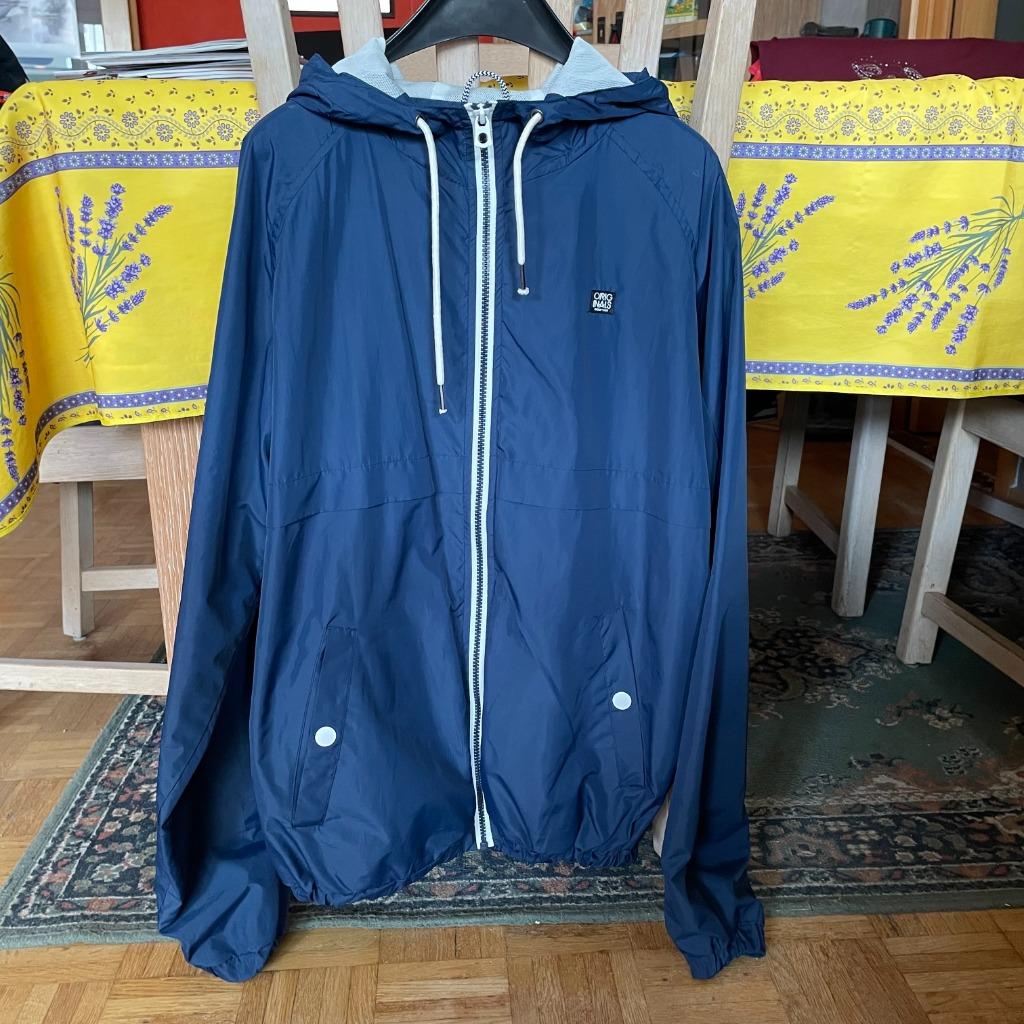 Coupe vent marine J&J, Vêtements | Hommes, Pulls & Vestes, Enlèvement, Porté, Bleu, Taille 48/50 (M)