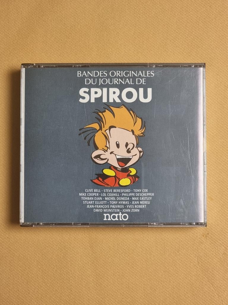 Bandes originales du Journal de Spirou @ double CD @ 1989, Ophalen of Verzenden, Gebruikt