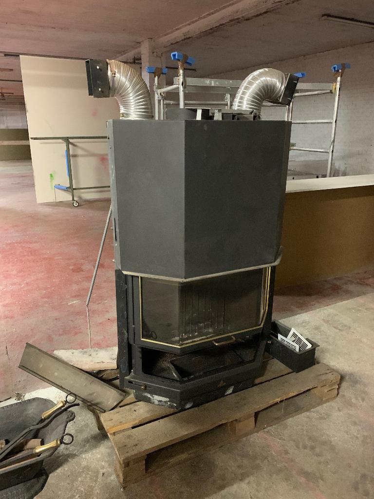 Inbouw houtkachel Barbas, Ophalen, Gebruikt, Houtkachel, Inbouw