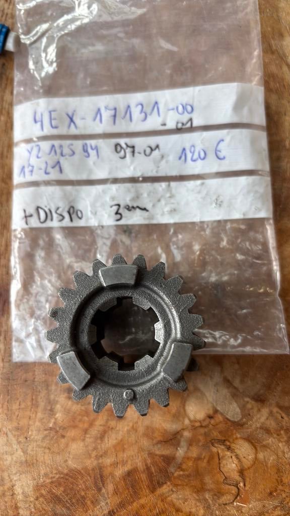 4EX-17131-00 Pignon YZ125, Motoren, Ophalen of Verzenden, Nieuw