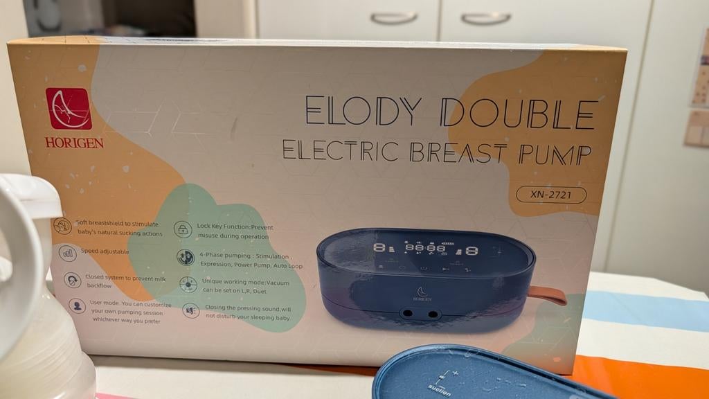 Horigen Elody - Dubbele elektrische borstkolf, Enlèvement, Tire-lait
