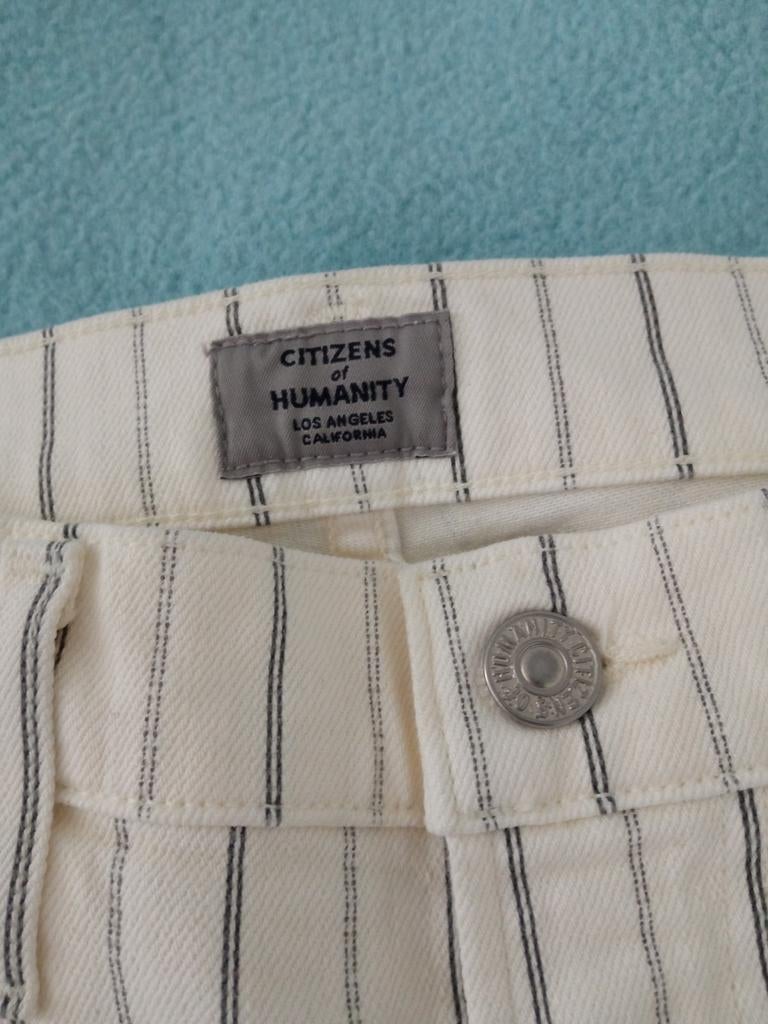 Citizens of Humanity Drew Fray High Rise Crop Flare Mt 26, Wit, Nieuw, Ophalen of Verzenden, W27 (confectie 34) of kleiner