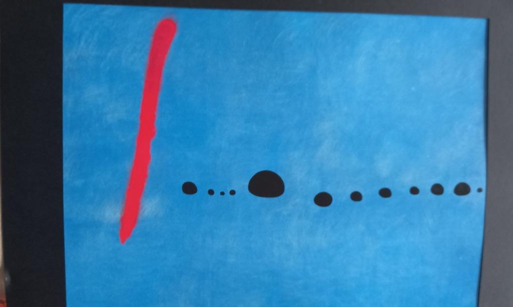 Joan Miro - Blue II Kunstdruk, Antiek en Kunst, Kunst | Litho's en Zeefdrukken, Ophalen of Verzenden