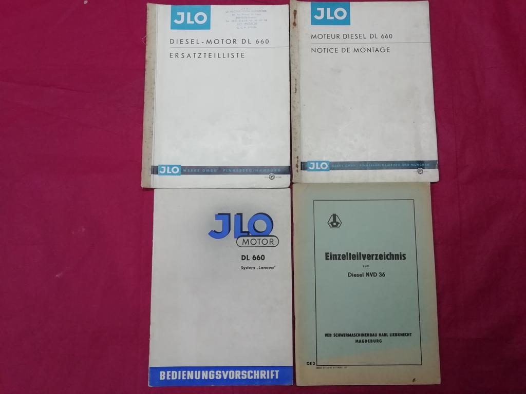 Jlo diesel DL660, Motoren, Ophalen of Verzenden