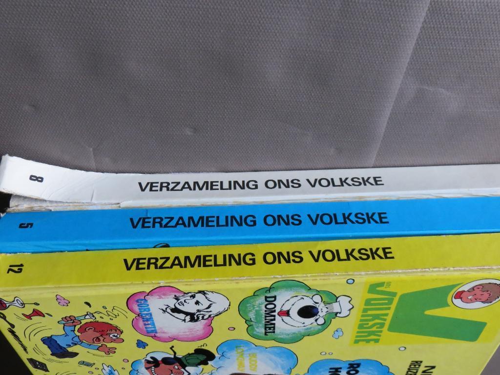 Pakket verzameling Ons Volkske, Meerdere stripboeken, Verzenden, Gelezen