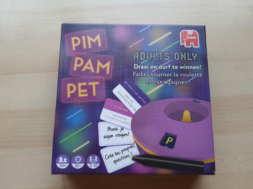 Pim pam pet adults only NIEUW, Vijf spelers of meer, Ophalen, Nieuw, Jumbo