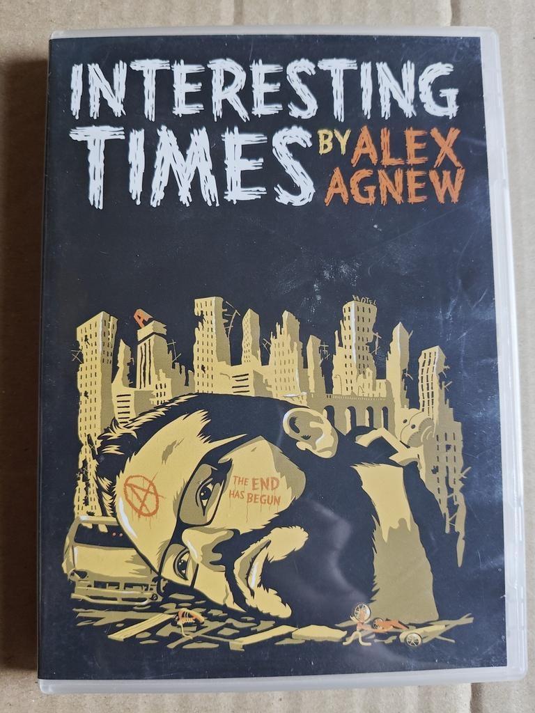 Interesting Times - Alex Agnew, Cd's en Dvd's, Dvd's | Cabaret en Sketches, Zo goed als nieuw, Stand-up of Theatershow, Vanaf 12 jaar