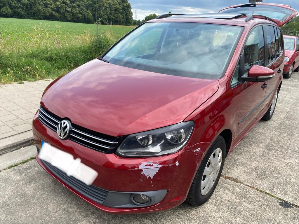 Volkswagen touran, 4 cilinders, 7 zetels, Grijs, Particulier
