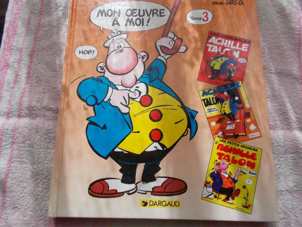 Achille Talon (Reste 1 Intégrale encore disponible), Une BD, Enlèvement, Comme neuf, Greg