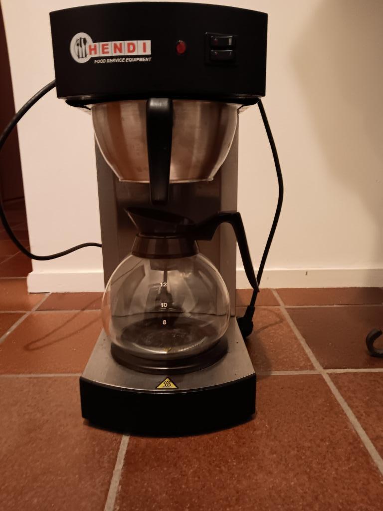KOFFIEMACHINE HENDI, Electroménager, Comme neuf, Autres types, 10 tasses ou plus, Enlèvement