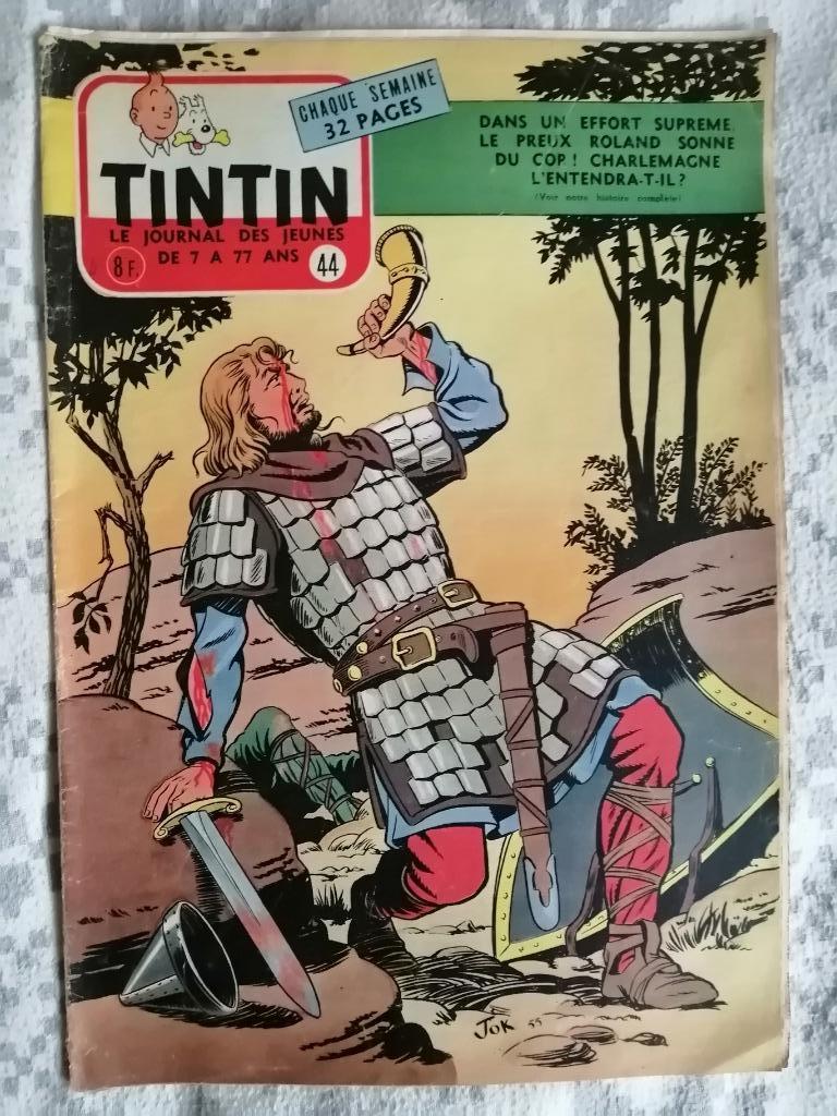 Journal de TINTIN édition Belge n44 - 2 novembre 1955, Enlèvement ou Envoi, Journal ou Magazine