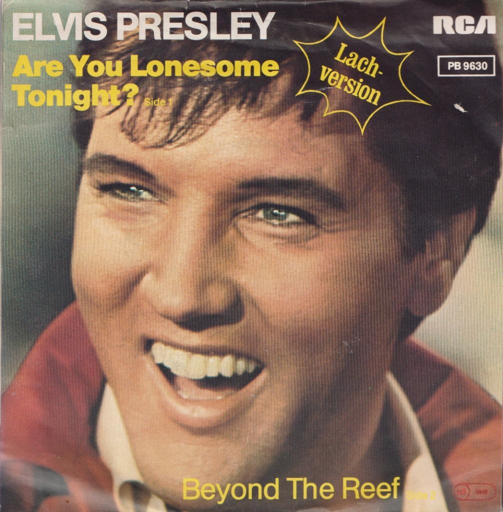 Elvis Presley – Are you lonesome tonight? (Lach versie), Enlèvement ou Envoi, Utilisé, Pop