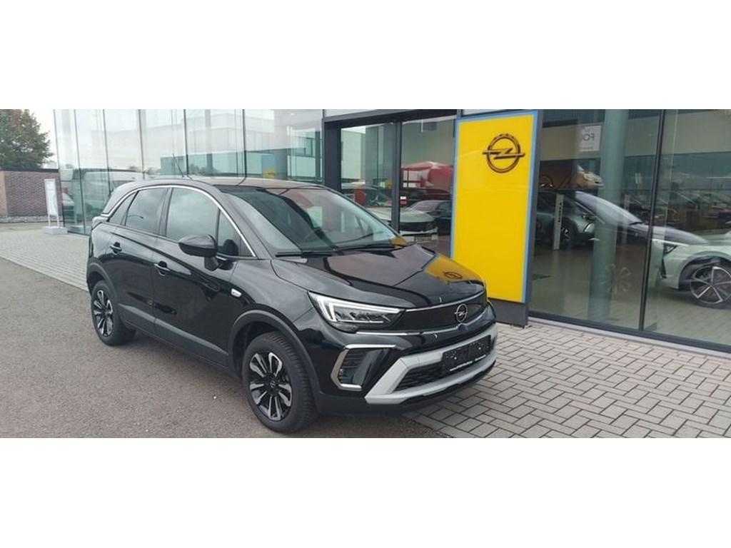 Opel Crossland 1.2T 130 PK AT6 Elegance Navi, Camera, Keyle, Automaat, Zwart, 130 pk, 96 kW