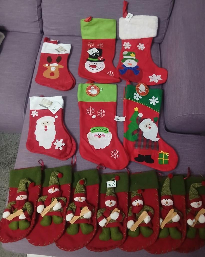 Chaussettes de Noël, gants de Noël et bonshommes de neige ️, Enlèvement, Neuf