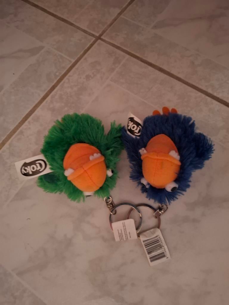 2 nieuwe sleutelhangers,  croky, Verzamelen, Sleutelhangers, Ophalen of Verzenden, Nieuw