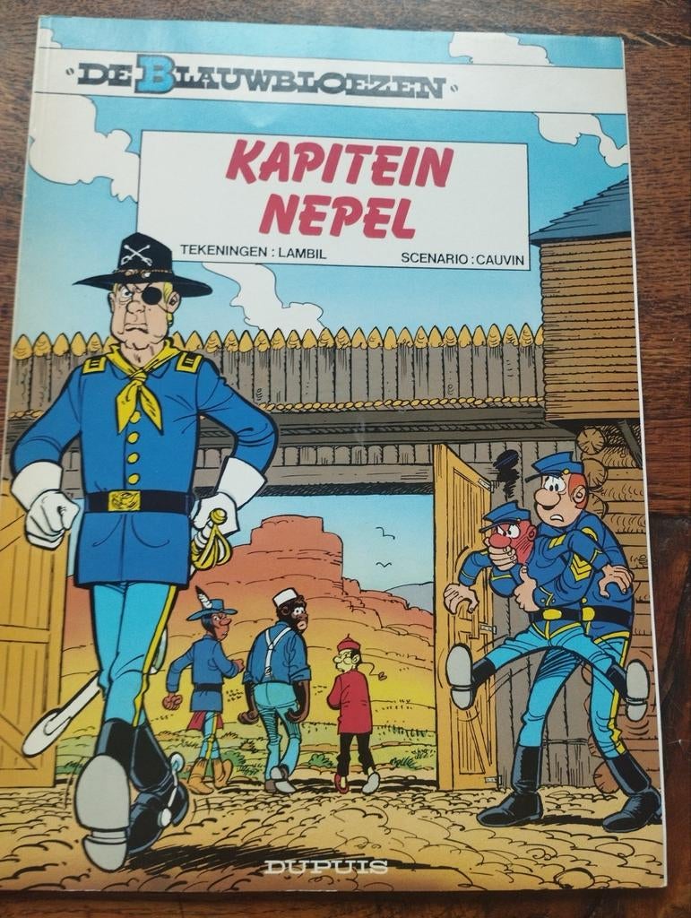 De Blauwbloezen Kapitein Nepel, Boeken, Ophalen of Verzenden