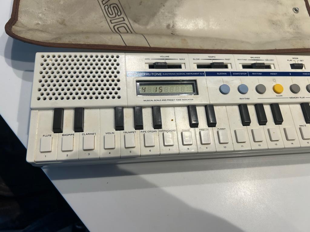 Casio VL-TONE VL-5 met tas, Muziek en Instrumenten, Ophalen, Casio
