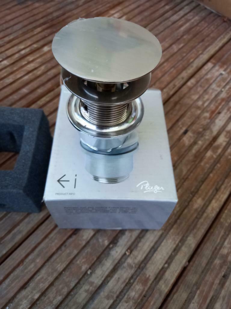 Plieger afvoerplug 5/4 met overloop, Doe-het-zelf en Bouw, Ophalen of Verzenden, Nieuw