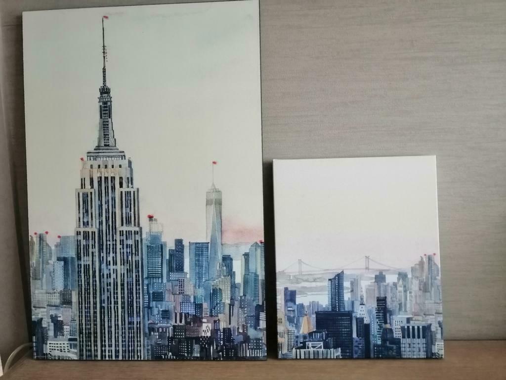 2 nieuwe kaders new york, Huis en Inrichting, Ophalen of Verzenden, Nieuw