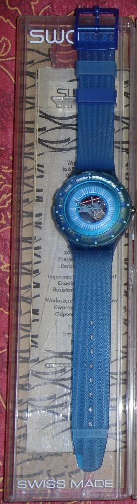 Montre SWATCH Scuba 200 SDL100 Altamarea bleue, neuve, boite, Enlèvement ou Envoi, Neuf