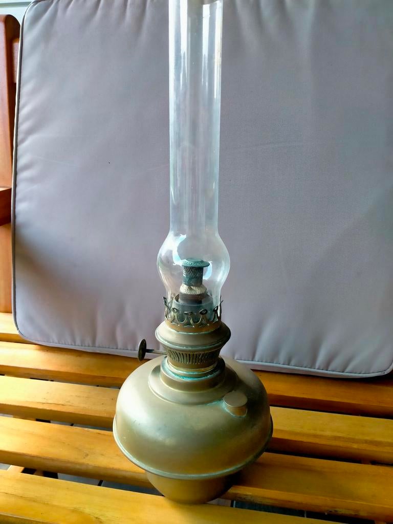 Olielamp, Ophalen