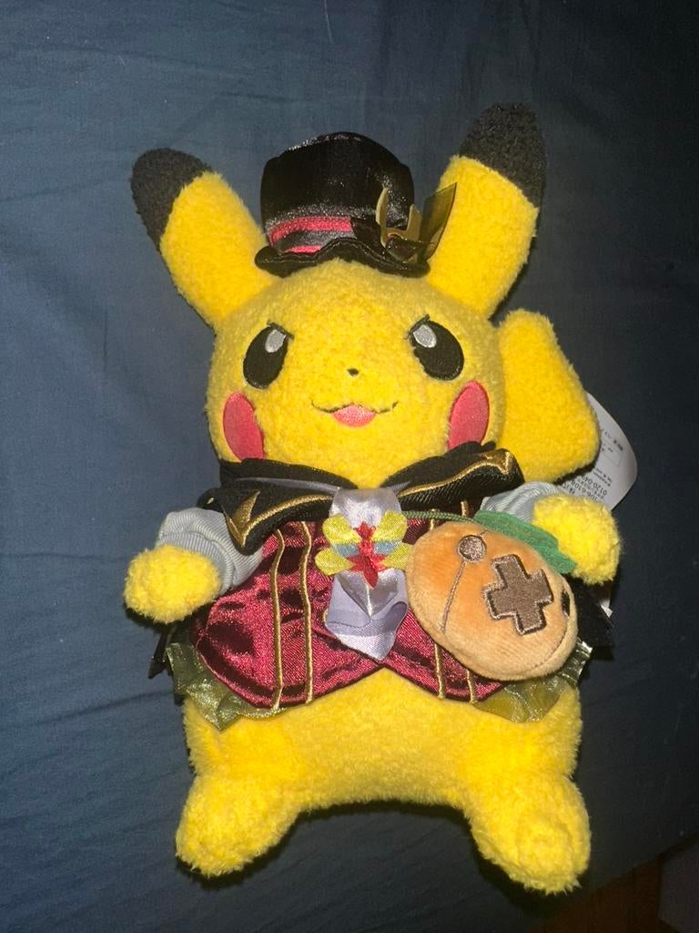 Pikachu Halloween Ghost Chateau Poké Plush - 9,5”, Enlèvement, Comme neuf