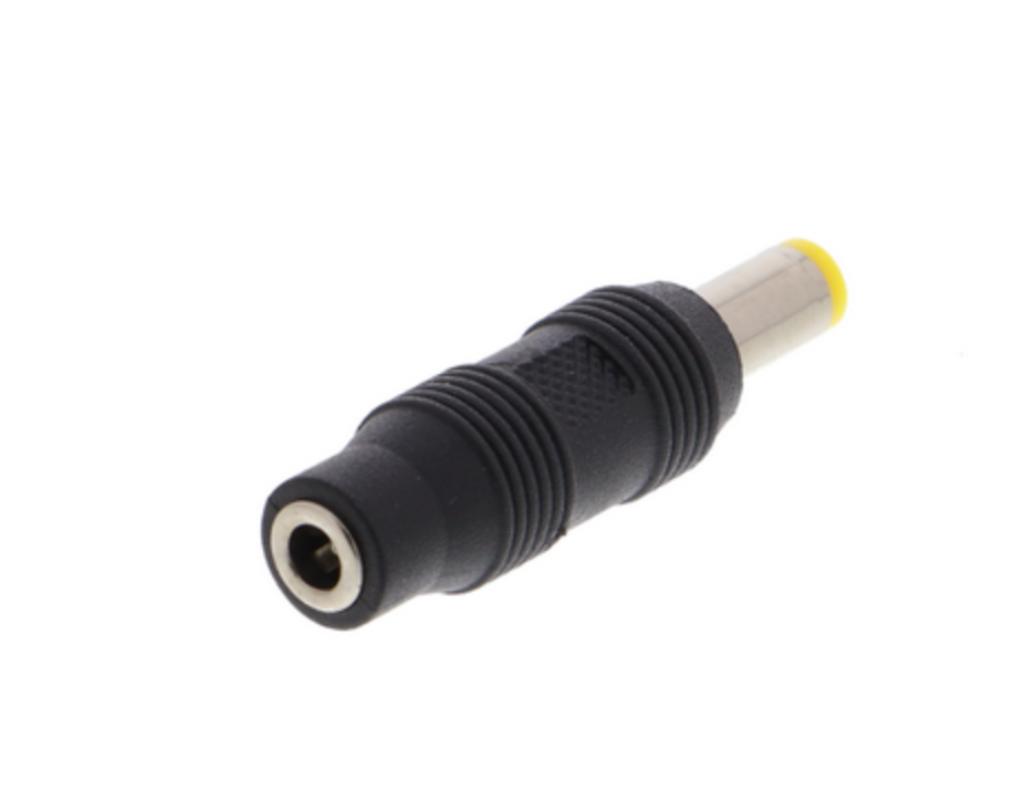 DC-stekkeradapter 3,5x1,35 vrouwelijk naar 5,5x2,1 mannelijk, Ophalen of Verzenden, Nieuw