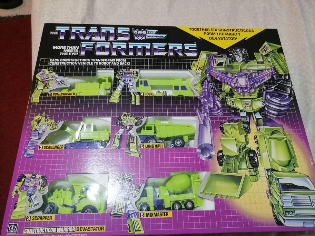 Transformers G1 Decepticons Devastator en Boite 100%, G1, Enlèvement ou Envoi, Neuf, Decepticons