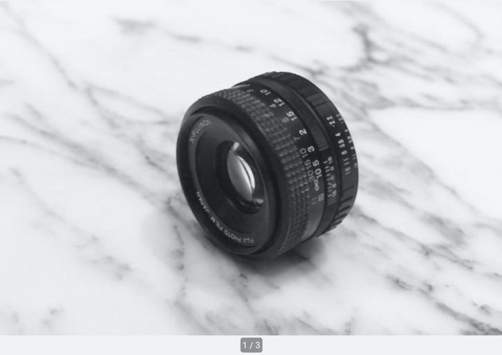 Fuji X-Fujinon 55mm/2.2 nr.274336, Ophalen of Verzenden, 1960 tot 1980, Lens of Lenzen