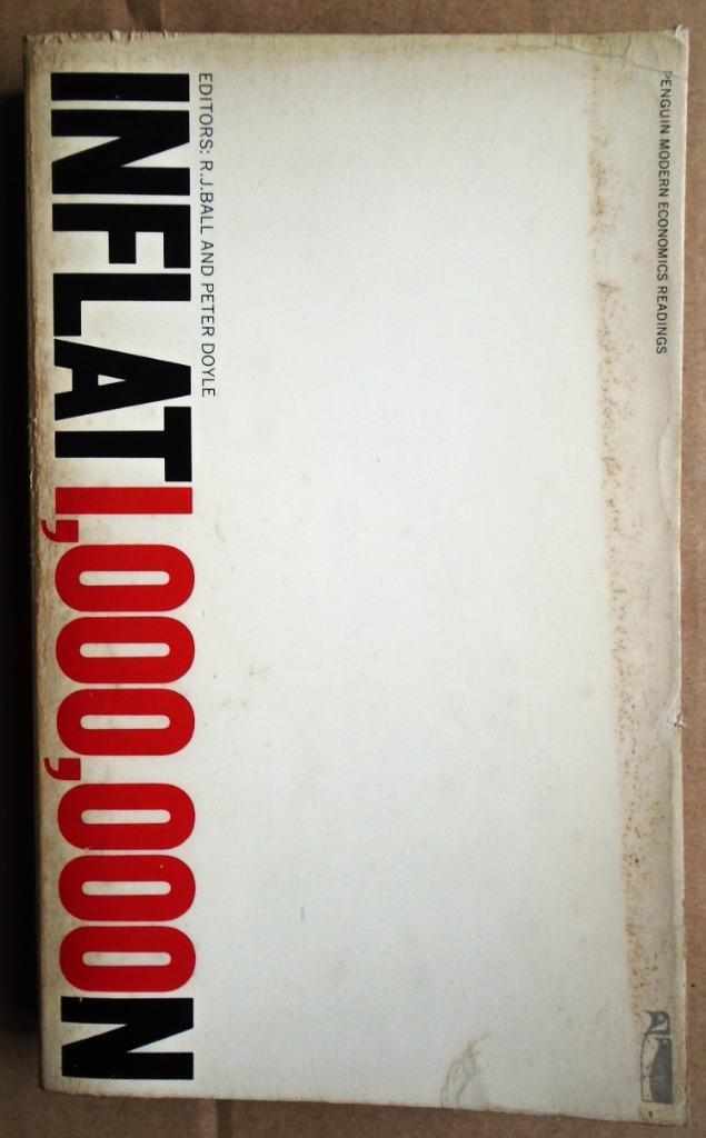Inflation: Selected Readings - 1974 - Penguin Economics ...., Utilisé, Économie et Marketing, R. J. Ball & Peter Doyle, Envoi