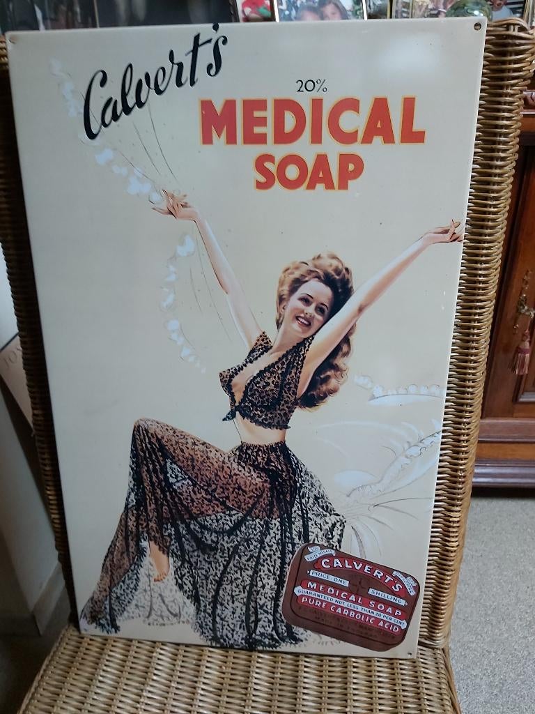 reklame borden, Ophalen of Verzenden, Gebruikt, Reclamebord