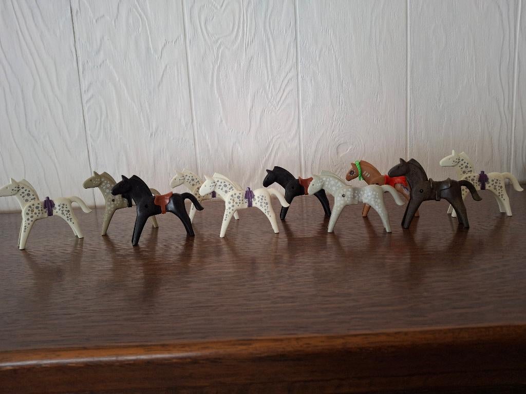 Vintage playmobil paardjes, Ophalen, Gebruikt, Los Playmobil