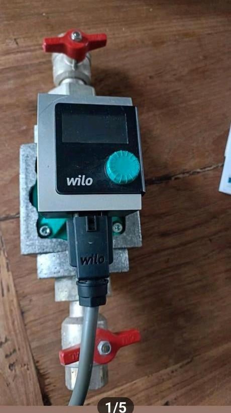 Energiezuinige Wilo Stratos Pico 25/1-6 circulatiepomp, Enlèvement
