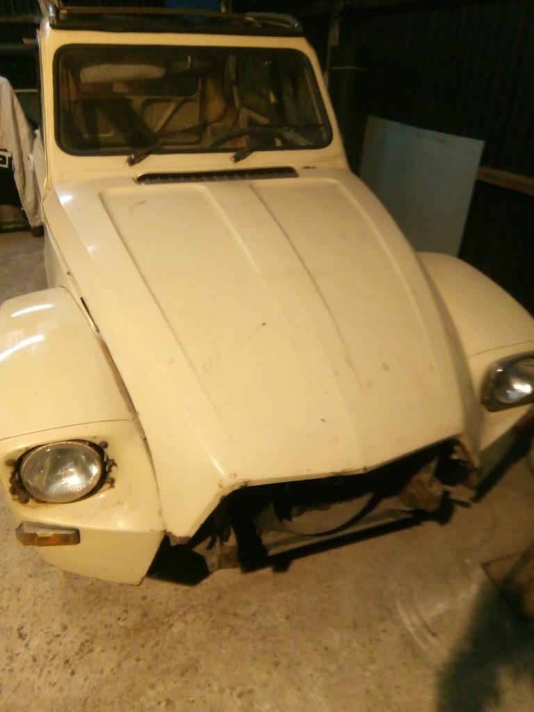 Citroen dyane voor opmaak of onderdelen., Auto's, Beige, Handgeschakeld, 5 deurs, Particulier