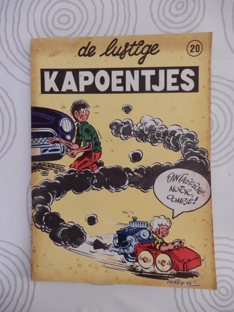 De lustige kapoentjes strip, Enlèvement, Utilisé